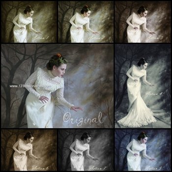 Photoshop Color Effect Actions