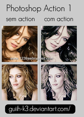Photoshop Color Effect Actions