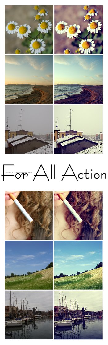 Photoshop Free Actions Download