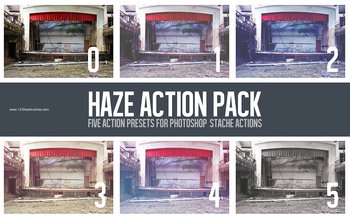 Photoshop Haze Action Pack