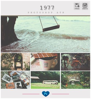 Photoshop Instagram Actions