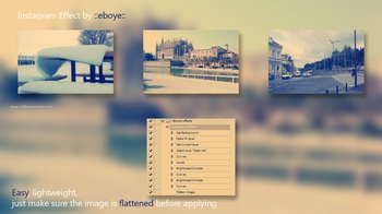 Photoshop instagram Actions