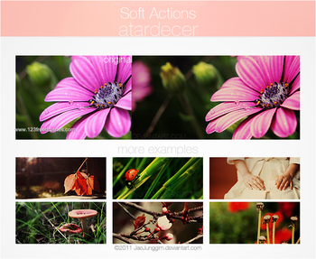 Photoshop Nature Flower Actions