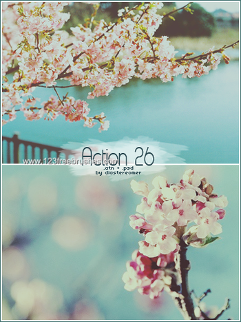 Photoshop Nature Flower Actions