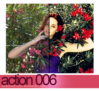 Photoshop Nature Flower Actions