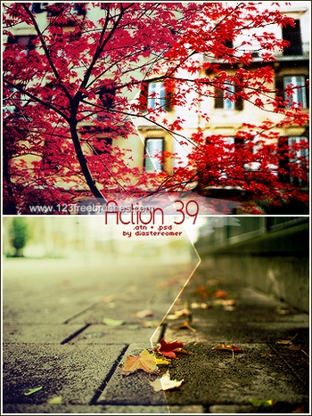 Photoshop Nature Flower Actions
