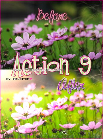 Photoshop Nature Flower Actions