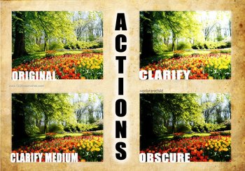 Photoshop Nature Flower Actions