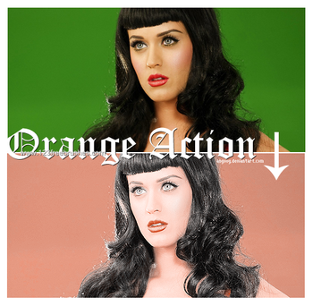 Photoshop Orange Tones Action