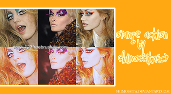 Photoshop Orange Tones Effect