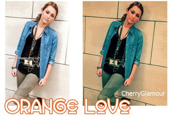 Photoshop Orange Tones Effect