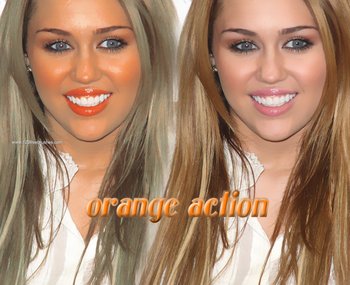 Photoshop Orange Tones Effect