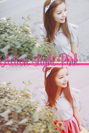 Photoshop Pink Actions