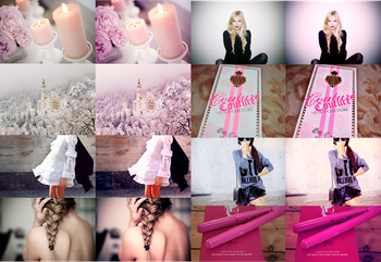 Photoshop Pink Actions