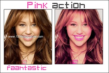 Photoshop Pink Actions