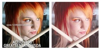 Photoshop Pink Actions
