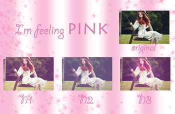 Photoshop Pink Actions