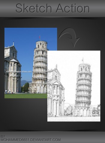Photoshop Sketch Action Free Download