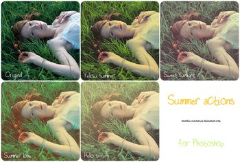 Photoshop Summer Effect