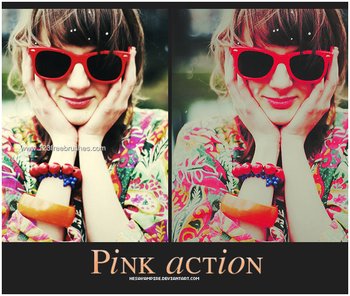 Pink Action