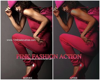 Pink Fashion Action