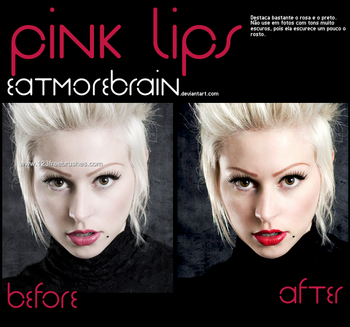 Pink Lips Action