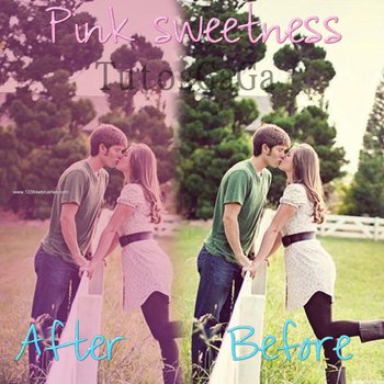 Pink Sweetness Effect Photoshop Action