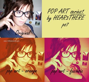 Pop Art Series Photoshop Action