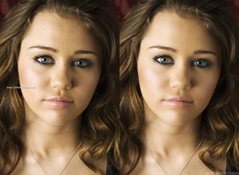 Porcelain Skin Retouch Action