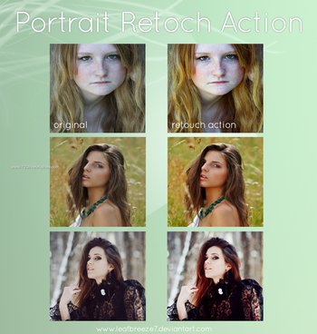 Portrait Retouch Action
