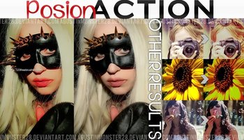 POSION effect photoshop action