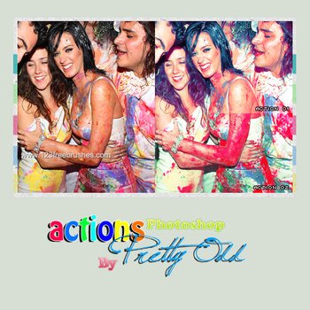 Pretty effect photoshop action