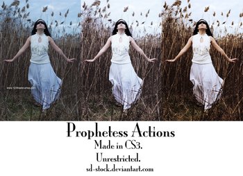 Prophetess Effect Photoshop Action