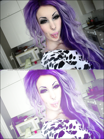 Purple Color Effect Photoshop Action