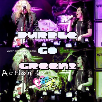 Purple Go Green Effect Photoshop Action