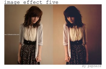 Purple Vintage Script Effect Photoshop Action