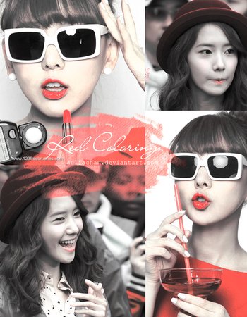 Red Coloring Effect Photoshop Action