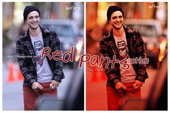 Red Effect Photoshop Action