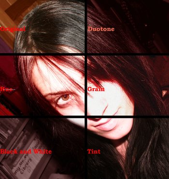 Red Effect Photoshop Action