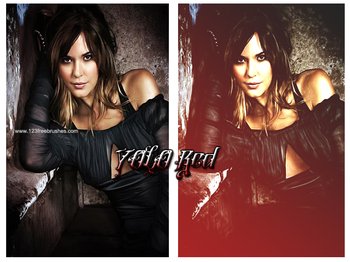 Red Effect Photoshop Action