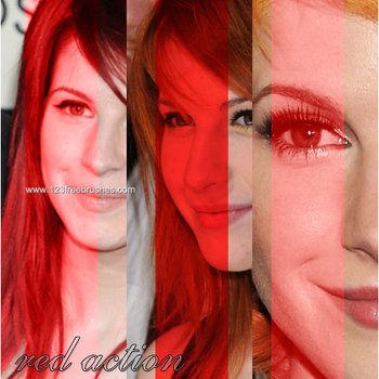 Red Effect Photoshop Action