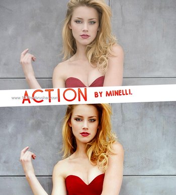 Red Lipstick Effect Photoshop Action