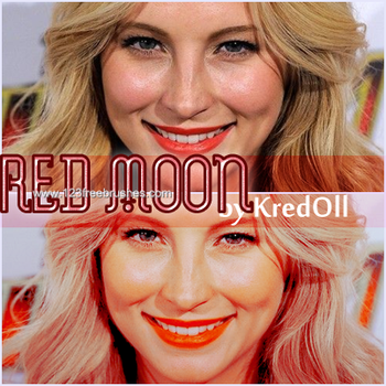 Red Moon Effect Photoshop Action