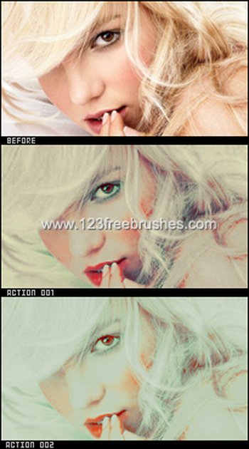 Retouching Actions
