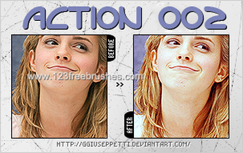 Retouching Photoshop Actions