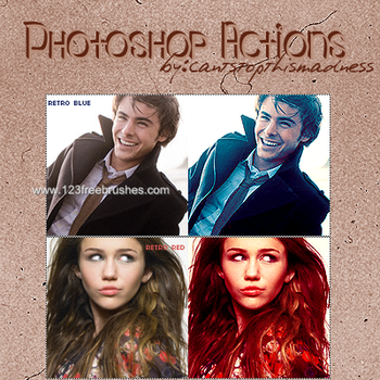 Retro Colors Psd Effect Photoshop Action