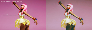 Retro Dance Freak Effect Photoshop Action