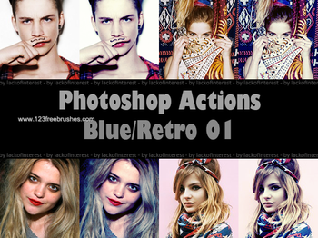 Retro Effect Photoshop Action