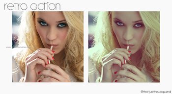 Retro Effect Photoshop Action