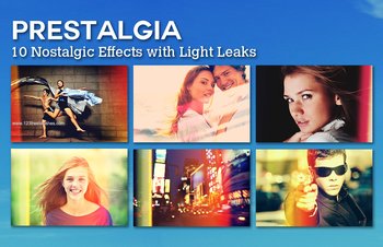 Retro Effects With Light Leaks Effect Photoshop Action